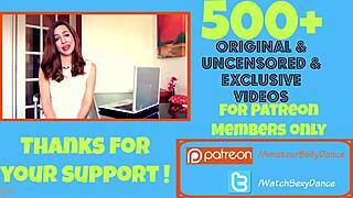 hot teen secretary dances sexy in office and gets fucked