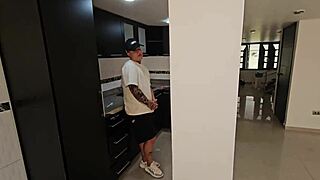 My Best Friend's Horny Wife Sucks My Dick When He's Not Looking