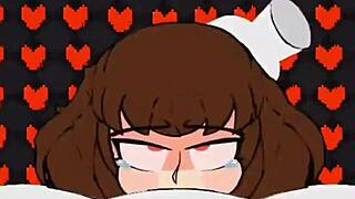 chara engages in intense titty fuck scene with big tits