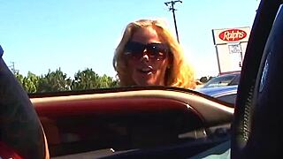 Blonde mom Kayla Synz gets bent over for intense bedroom pounding