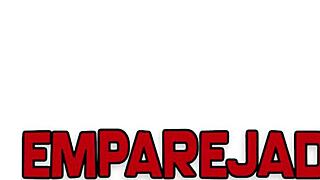 linda del sol says, 'lick my monster cock, victor bloom,' in outdoor blowjob scene.