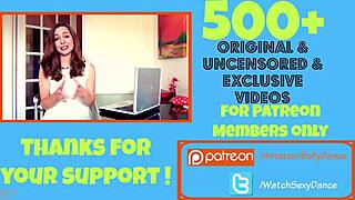 hot teen secretary dances sexy in office and gets fucked