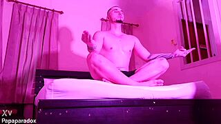 sex yoga asian thai hotwife while hubby play videogames