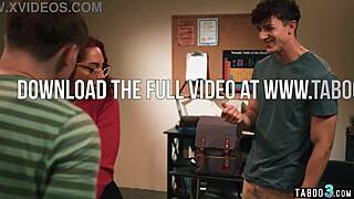 Red Mature Teacher Kiki Daire Double Penetrated By Big Cocked Students