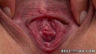 Dirty Japanese Angel Craves Toys in Hairy Solo Play