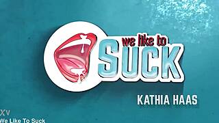 Just look at cum splattered glasses on this teen 18+ in kitchen POV