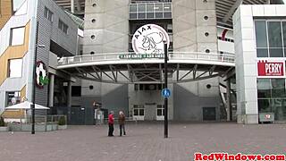 hey, wanna see how this inked goth prostitute pleasures an amsterdam tourist with her skills?