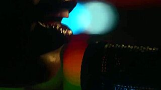 Power Means Big Tits and Pussy in Wild Lesbian Strapon Action