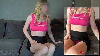 sexy teacher flashes hairy pussy while riding dildo in see-through outfit for students