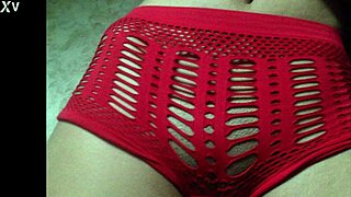 Teasing In Shorts With Wet Shaved Tight Pussy