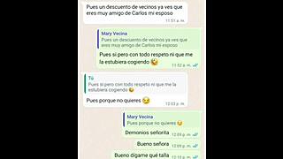 Doña Mary Felt So Hot, We Ended Up Fucking Passionately.