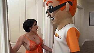 Daya Dares bounces on big cock during casting interview