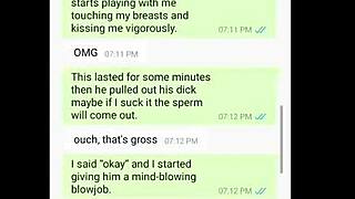 i made a homemade video with dirty talk for my bestie