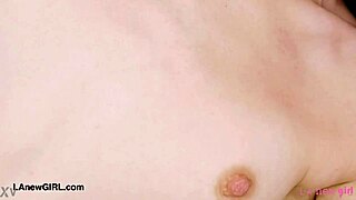 Brunette Lesbian Mother-In-Law Massages Uncle On Sofa