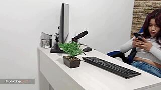 colombian homemade oral and doggystyle to keep job