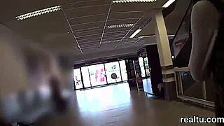 Luscious Czech Chick Seduced In Mall And Plowed In POV