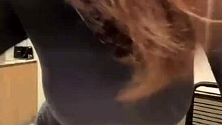 just jerking off on stepmom's big milky tits