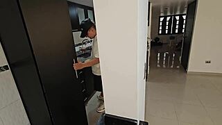 My Best Friend's Horny Wife Sucks My Dick When He's Not Looking