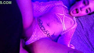 I fucked that cute alt teen and filled her mouth with cum, oops!