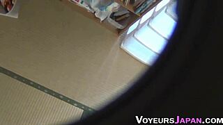 Japanese teen 18+ caught masturbating outdoors with such raw desire.