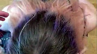 Stepsister deepthroats dick while showing apartment!