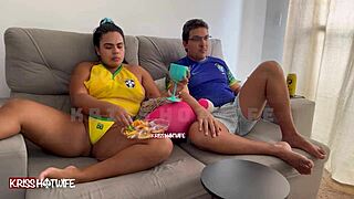 fui uma puta safada durante o jogo do brasil