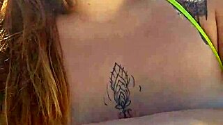 the guys on the beach can't stop staring at me flashing