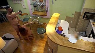 Slutty Step Daughter Got Homemade Sex - Candy Red In Doggystyle Fucking And Blowjob