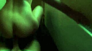 not shy about fucking on the stairway, rina teen with glasses getting blowjob and cumshot