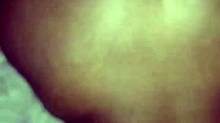 Amateurs fill mature woman's ass with cum during massage and handjob