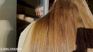 Holy cow, Lady Lyne and Jade Presley double blowjob with rimming! Cum swap and lesbian action with Carlo Duro!