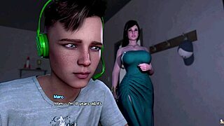 Chaval de 18 años triunfa con su canguro mientras sus padres no están en casa!