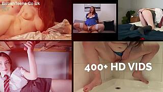 spanish milf just cums hard, fingering herself with those curvy tits bouncing