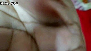 The wild hot desi girlfriend in red receives a hot body massage from her old friend, showcasing her big ass and sexy curves