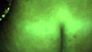 Amateurs fill mature woman's ass with cum during massage and handjob