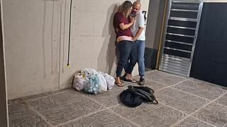 College Students Skip Class And Have Sex Behind The School!