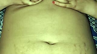 that cute blonde bhabhi gets her wet pussy fucked hard with a dildo