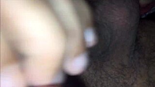 sexy milf in satin lingerie getting rimmed in this homemade reality scene