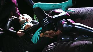 Kenzie taylor in captain marvel parody