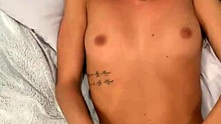 Date night turns into romantic sex with emma hix and brad newman. First time passion in college.