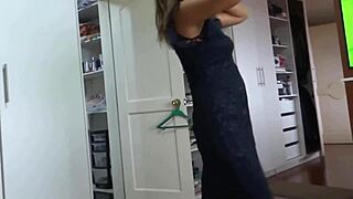 so my wife dressed up for the party, came back with my buddy to bang in our bed