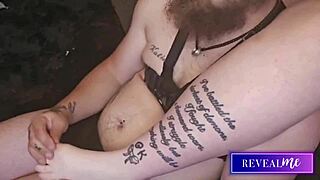 revealme curvy goddess gets sensual foot worship and lotion massage with toys