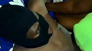 Soldier wakes up to fuck hard in missionary style, part 1.