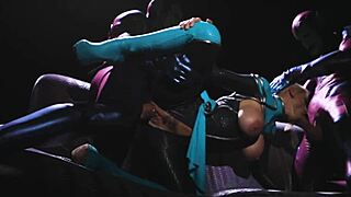 Kenzie taylor in captain marvel parody