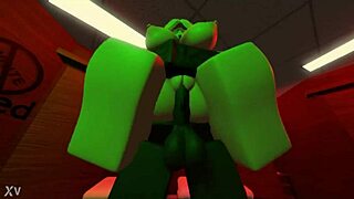 Blonde asks, 'Can you rail me with that monster cock?'