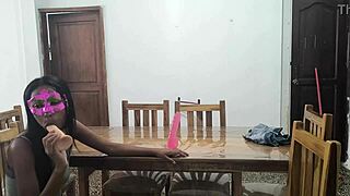 Hot Mexicans Masturbate On The Table, Showing Off Their Sluttiest Sides In Homemade Erotic Video