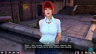 Double homework session on a date with cute Johanna