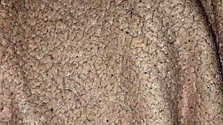 wife masturbating with anal dildo and front vibrator 😏