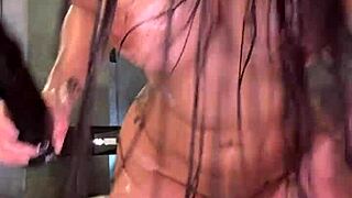 Slut Sara Plays Alone with Big Sex Toy