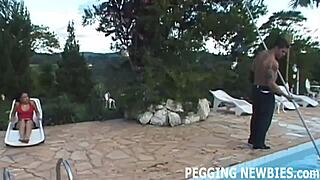 your first pegging hurts a little at first